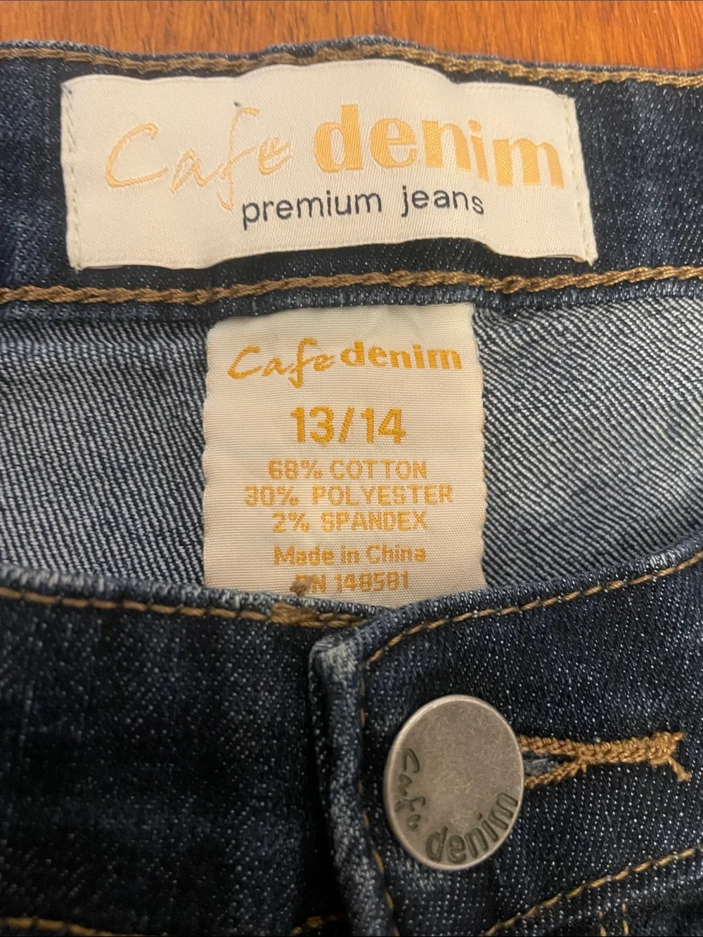Cafe Denim  Stretch Jeans